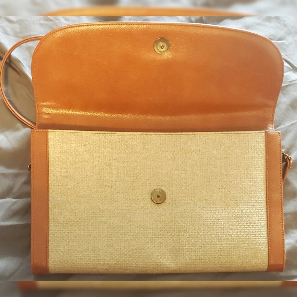 John Hort Designer Purse Clutch Handbag Leather 1970’s Vintage Canadian …